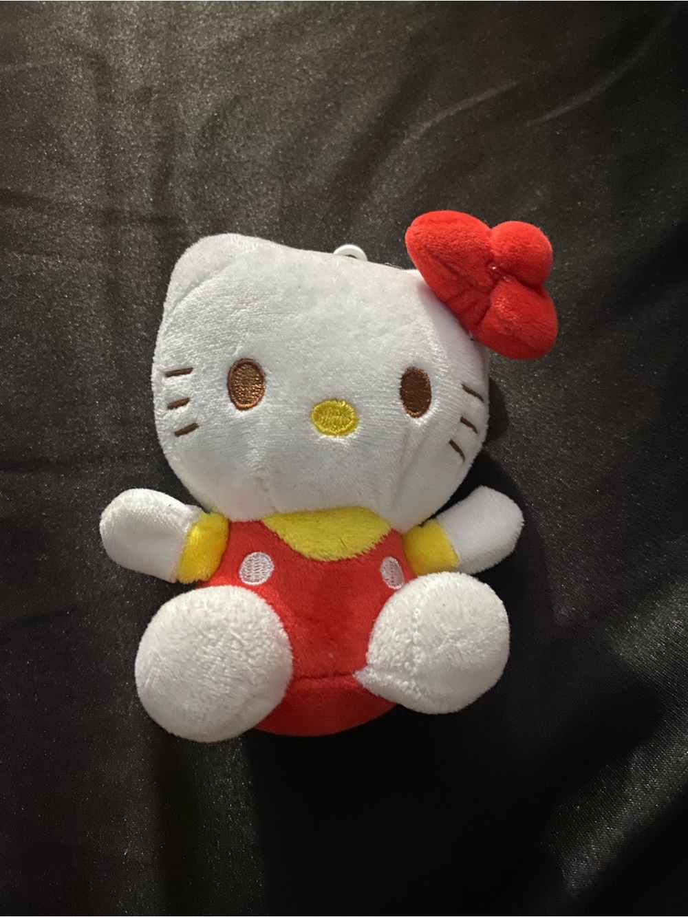 Sanrio Hello Kitty White Plush with Red Outfit and Bow